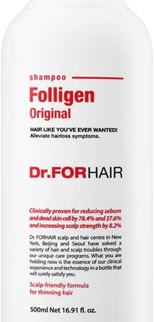 Dr.FORHAIR Folligen Original Anti-Thinning Biotin Shampoo Review