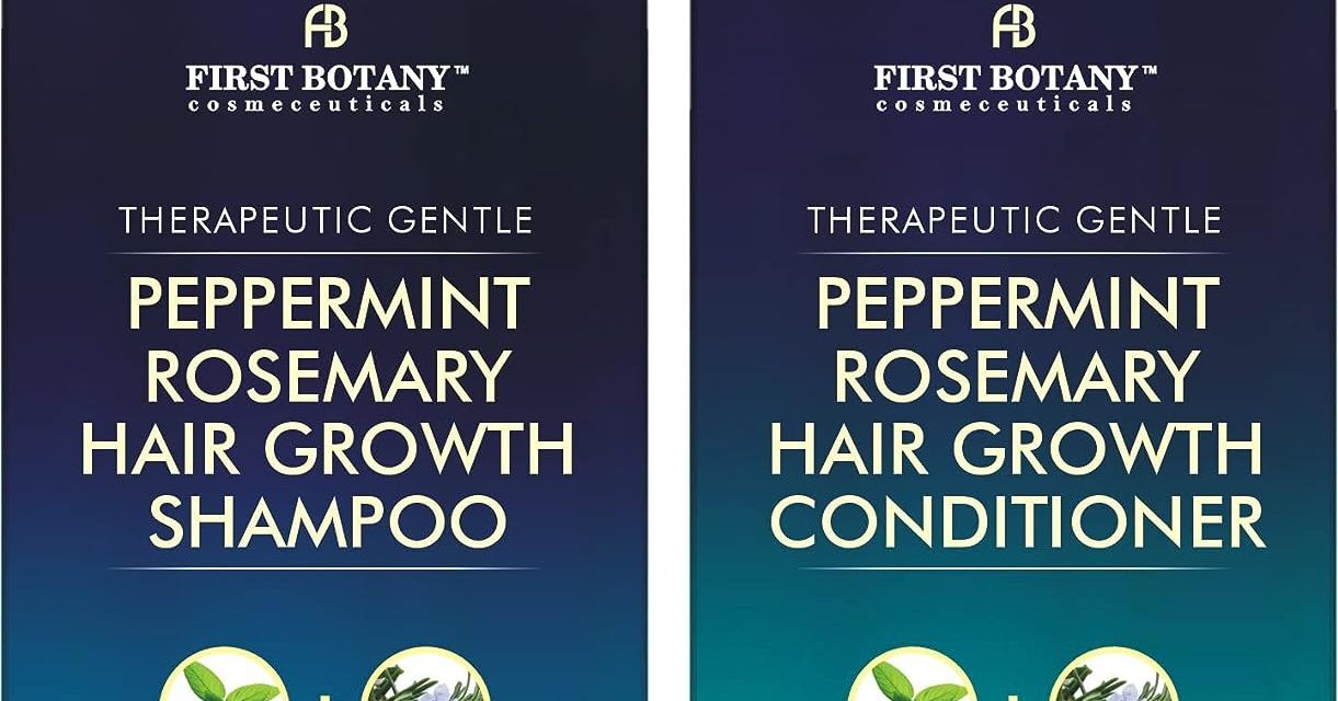 First Botany Peppermint Rosemary Hair Regrowth and Anti-Hair Loss Shampoo Review